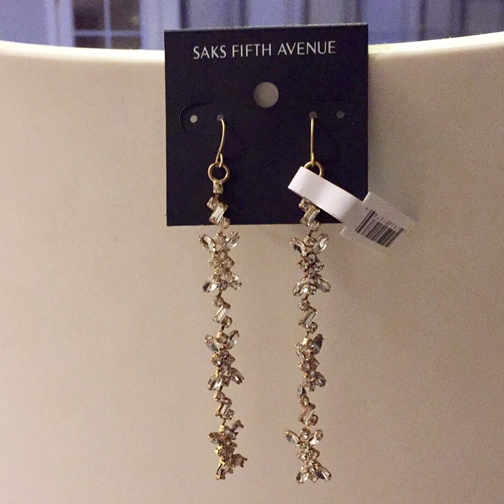Saks Fifth Avenue Chandelier Earrings